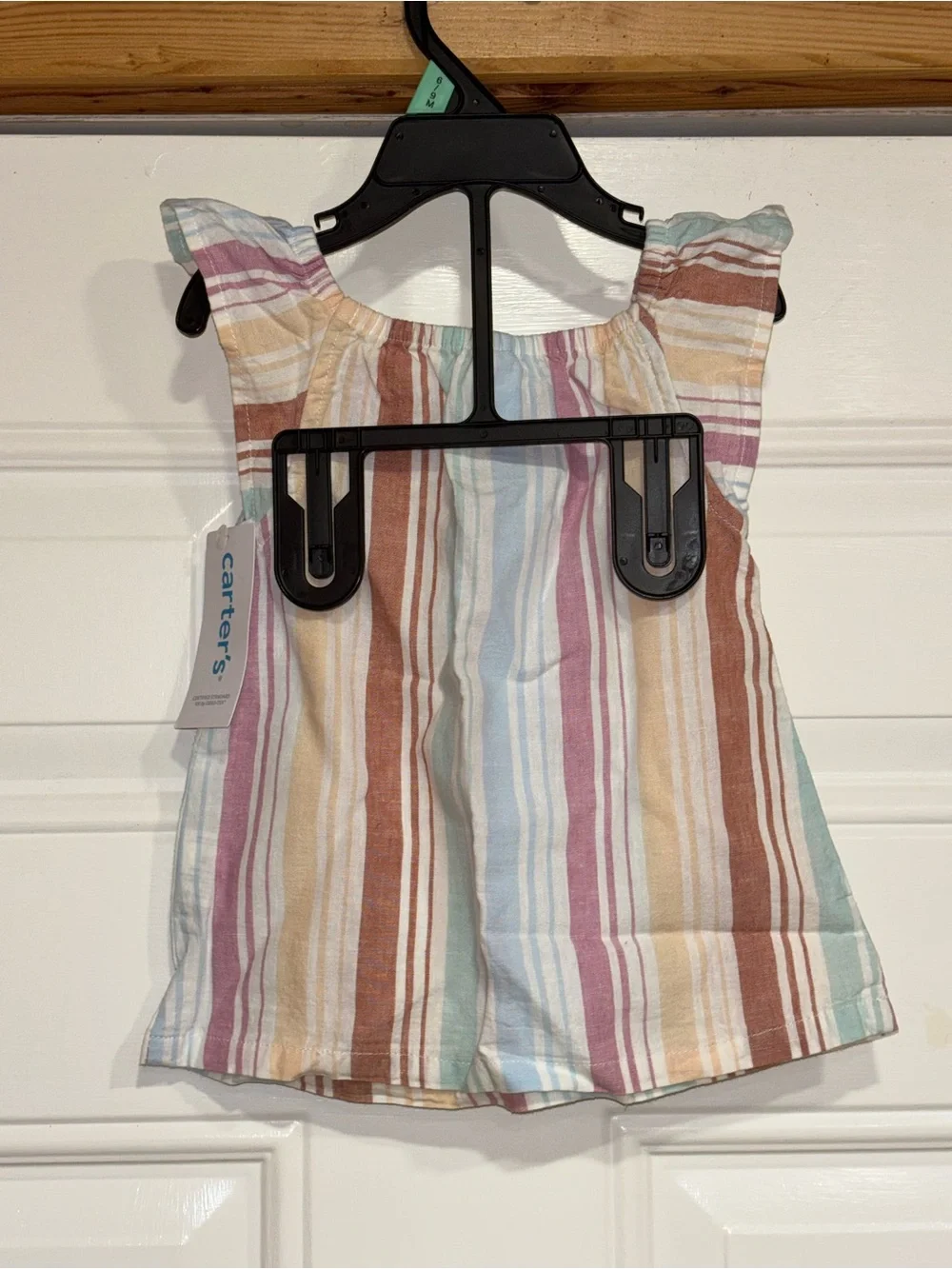 Carter's Pastel Multicolor Striped Dress